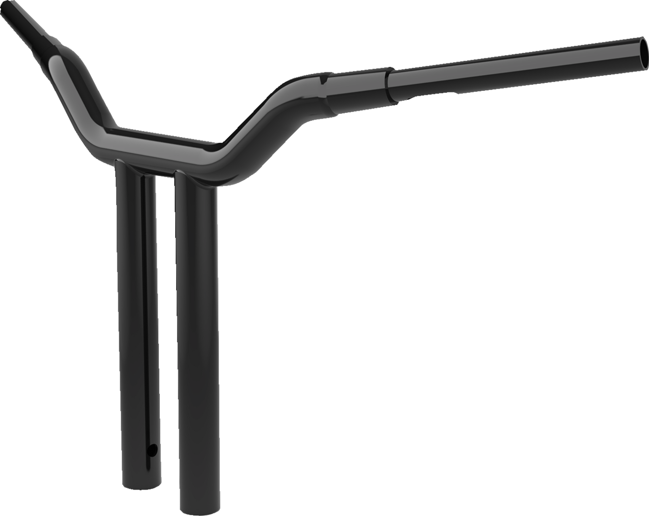 LA CHOPPERS 1-1/2" Kage Fighter T-Bar - 16" - Black LA-7345-16B — image 2