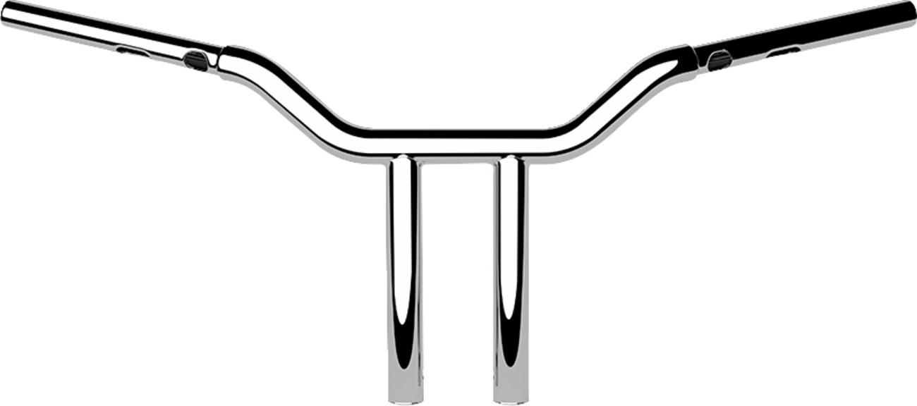 LA CHOPPERS One-Piece Kage Fighter Handlebar - 12" x 1-1/4" - Chrome LA-7346-12 — image 1