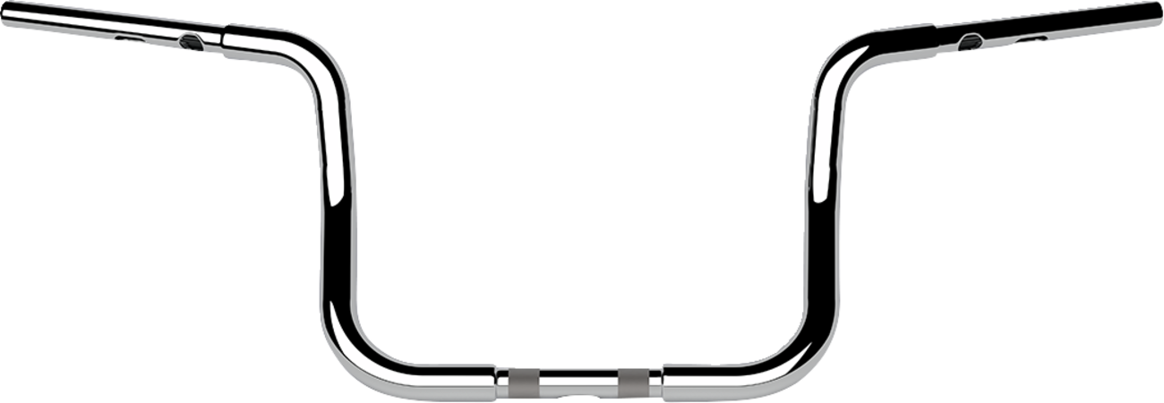 LA CHOPPERS Handlebar - Twin Round - 1-1/4" x 10" - Chrome LA-7347-10 — image 1