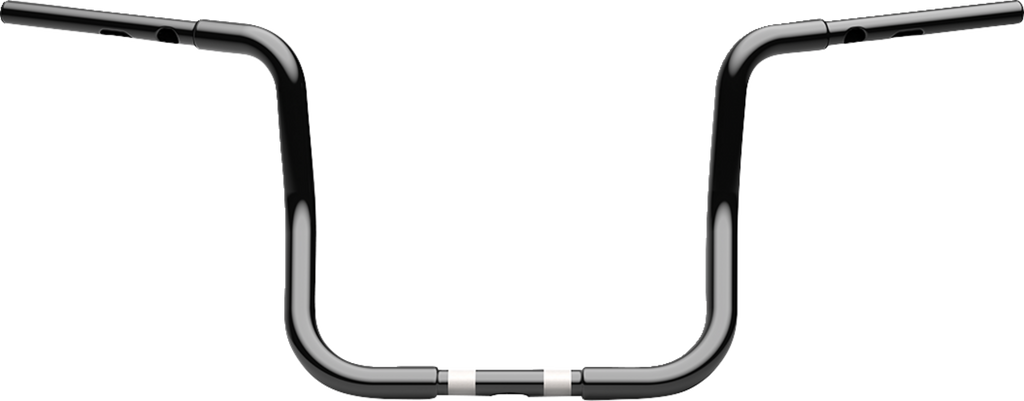 LA CHOPPERS Handlebar - Twin Round - 1-1/4" x 12" - Black LA-7347-12B — image 1