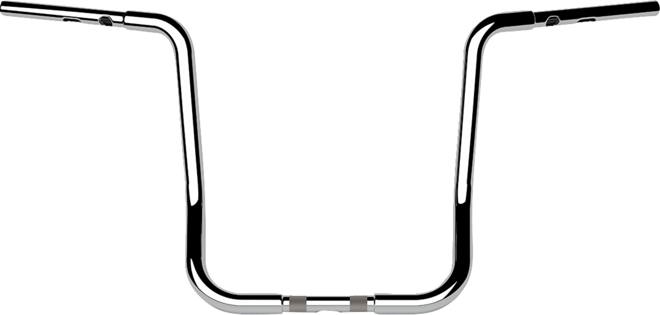 LA CHOPPERS Handlebar - Twin Round - 1-1/4" x 16" - Chrome LA-7347-16 — image 1