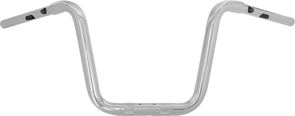 LA CHOPPERS Handlebar - Twin Round - 1-1/4" x 10" - Chrome LA-7348-10 — image 1