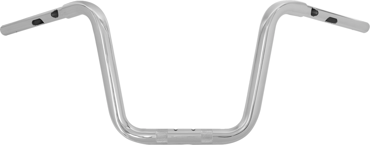 LA CHOPPERS Handlebar - Twin Round - 1-1/4" x 10" - Chrome LA-7348-10 — image 1