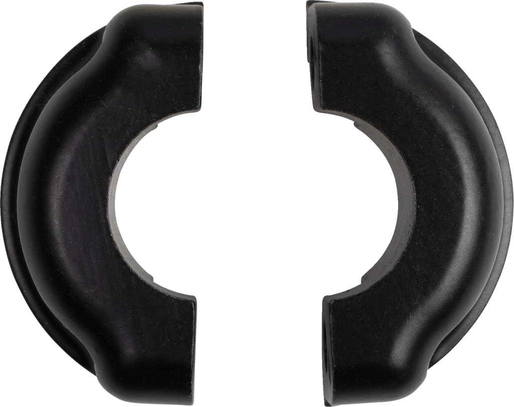 LA CHOPPERS Handlebar - Twin Round - 1-1/4" x 10" - Black LA-7348-10B — image 2