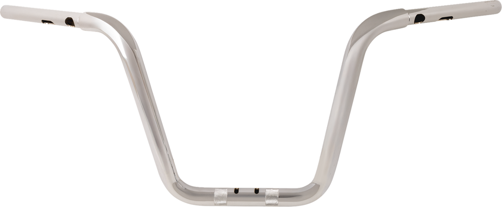 LA CHOPPERS Handlebar - Twin Round - 1-1/4" x 12" - Chrome LA-7348-12 — image 1