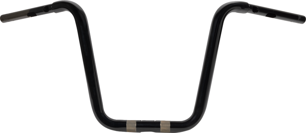 LA CHOPPERS Handlebar - Twin Round - 1-1/4" x 12" - Black LA-7348-12B — image 1