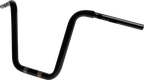 LA CHOPPERS Handlebar - Twin Round - 1-1/4" x 12" - Black LA-7348-12B — image 2
