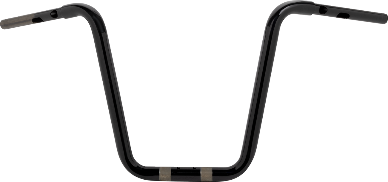 LA CHOPPERS Handlebar - Twin Round - 1-1/4" x 14" - Black LA-7348-14B — image 1