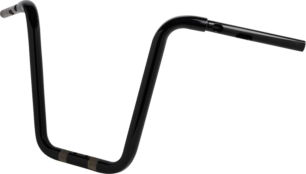 LA CHOPPERS Handlebar - Twin Round - 1-1/4" x 14" - Black LA-7348-14B — image 2