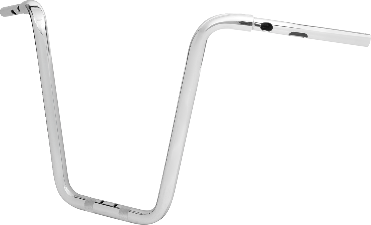 LA CHOPPERS Handlebar - Twin Round - 1-1/4" x 16" - Chrome LA-7348-16 — image 2