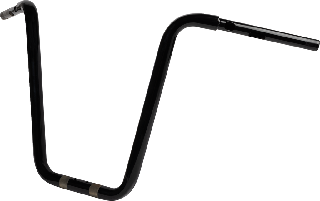 LA CHOPPERS Handlebar - Twin Round - 1-1/4" x 16" - Black LA-7348-16B — image 2