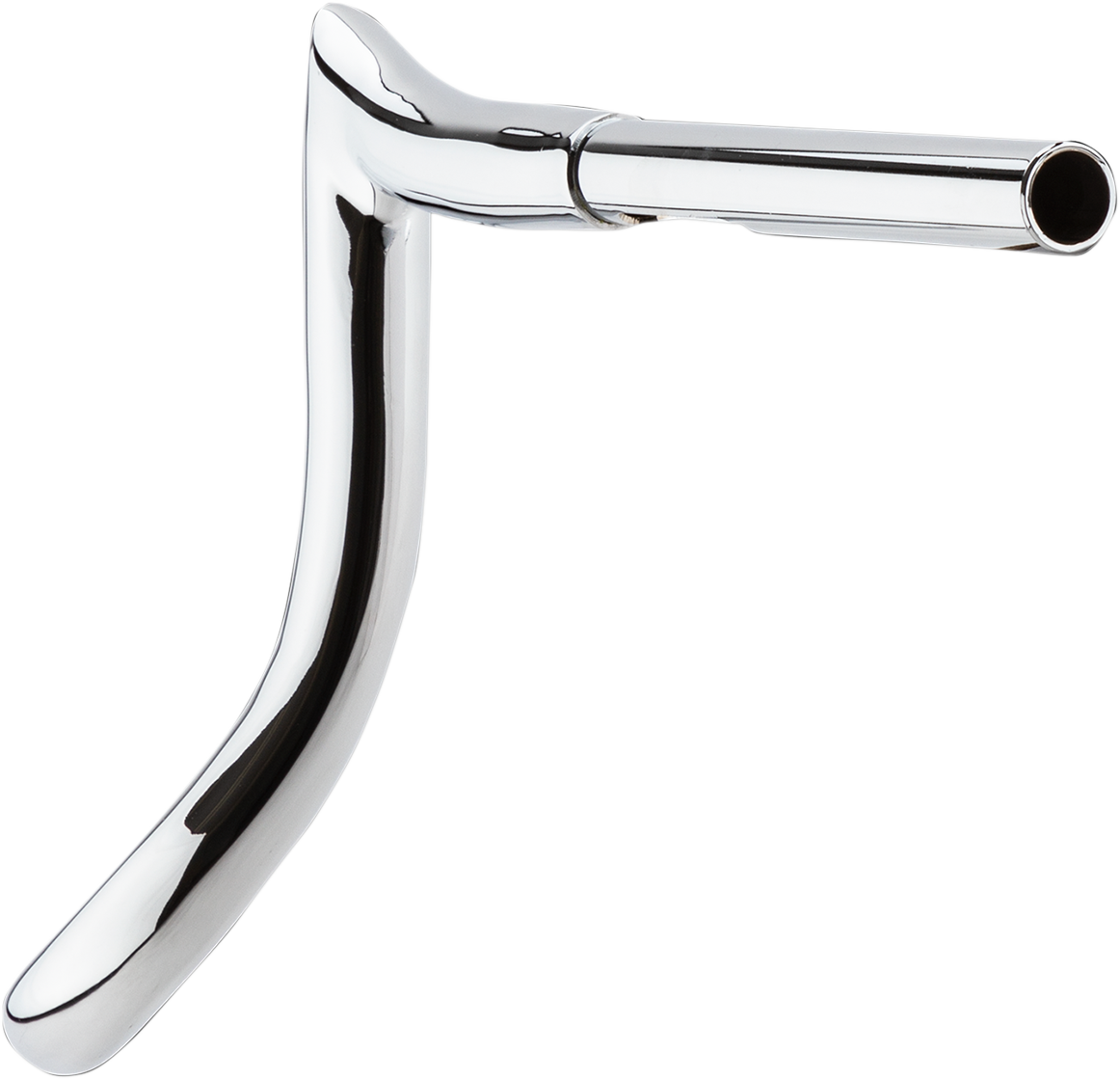 LA CHOPPERS 1-1/4" Prime Ape Bagger Handlebar - 10" - Chrome LA-7352-10 — image 2