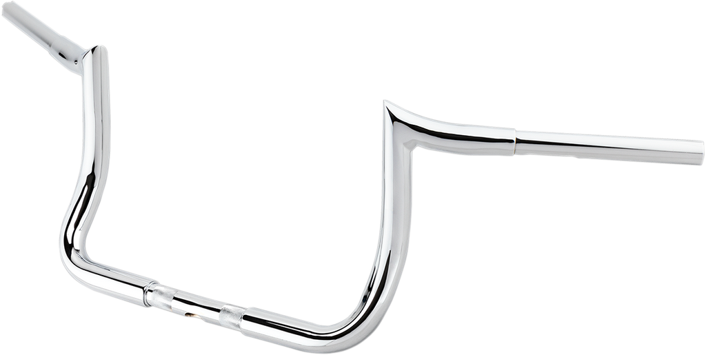 LA CHOPPERS 1-1/4" Prime Ape Bagger Handlebar - 10" - Chrome LA-7352-10 — image 3
