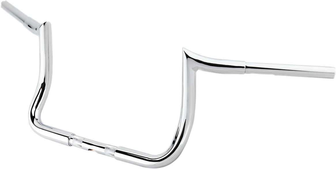 LA CHOPPERS 1-1/4" Prime Ape Bagger Handlebar - 10" - Chrome LA-7352-10 — image 3