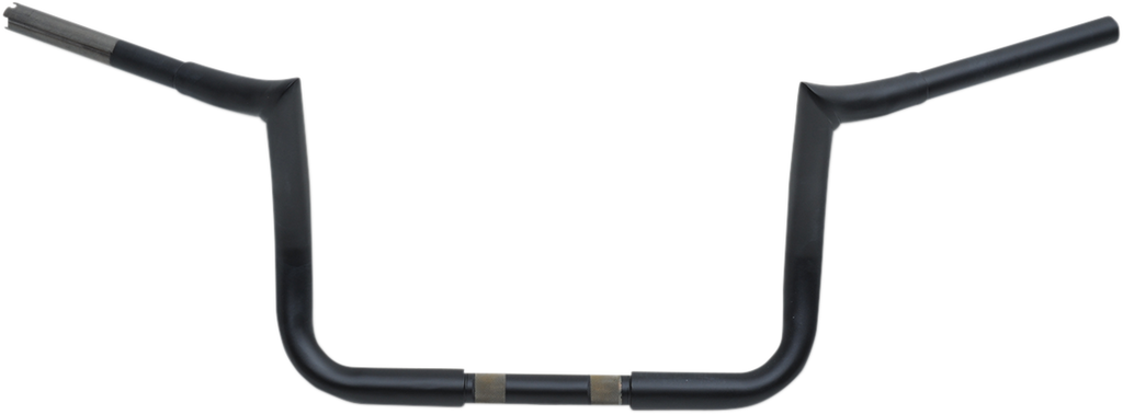 LA CHOPPERS 1-1/4" Prime Ape Bagger Handlebar - 10" - Matte Black LA-7352-10M — image 1