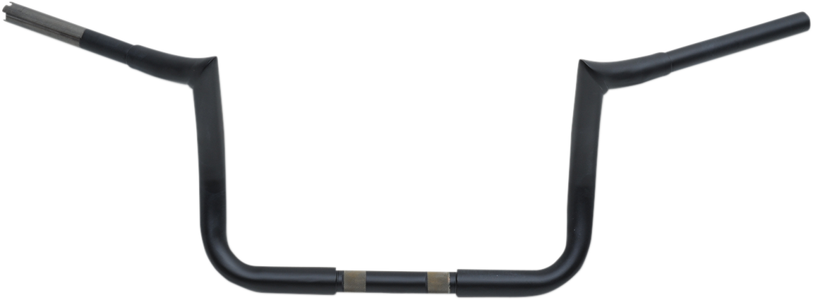 LA CHOPPERS 1-1/4" Prime Ape Bagger Handlebar - 10" - Matte Black LA-7352-10M — image 1