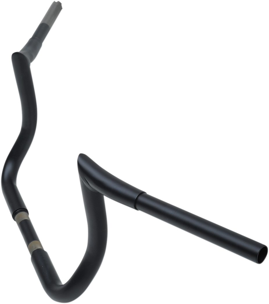 LA CHOPPERS 1-1/4" Prime Ape Bagger Handlebar - 10" - Matte Black LA-7352-10M — image 2