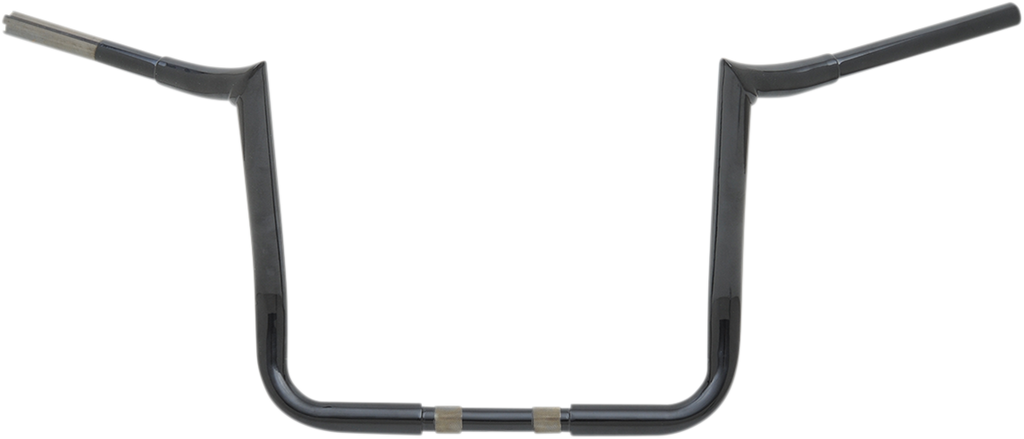 LA CHOPPERS 1-1/4" Prime Ape Bagger Handlebar - 13" - Black LA-7352-13B — image 1