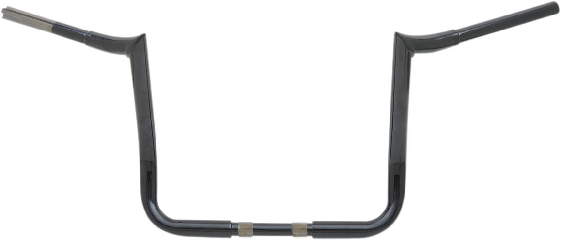LA CHOPPERS 1-1/4" Prime Ape Bagger Handlebar - 13" - Black LA-7352-13B — image 1