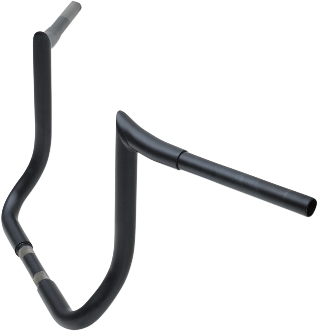 LA CHOPPERS 1-1/4" Prime Ape Bagger Handlebar - 13" - Matte Black LA-7352-13M — image 2