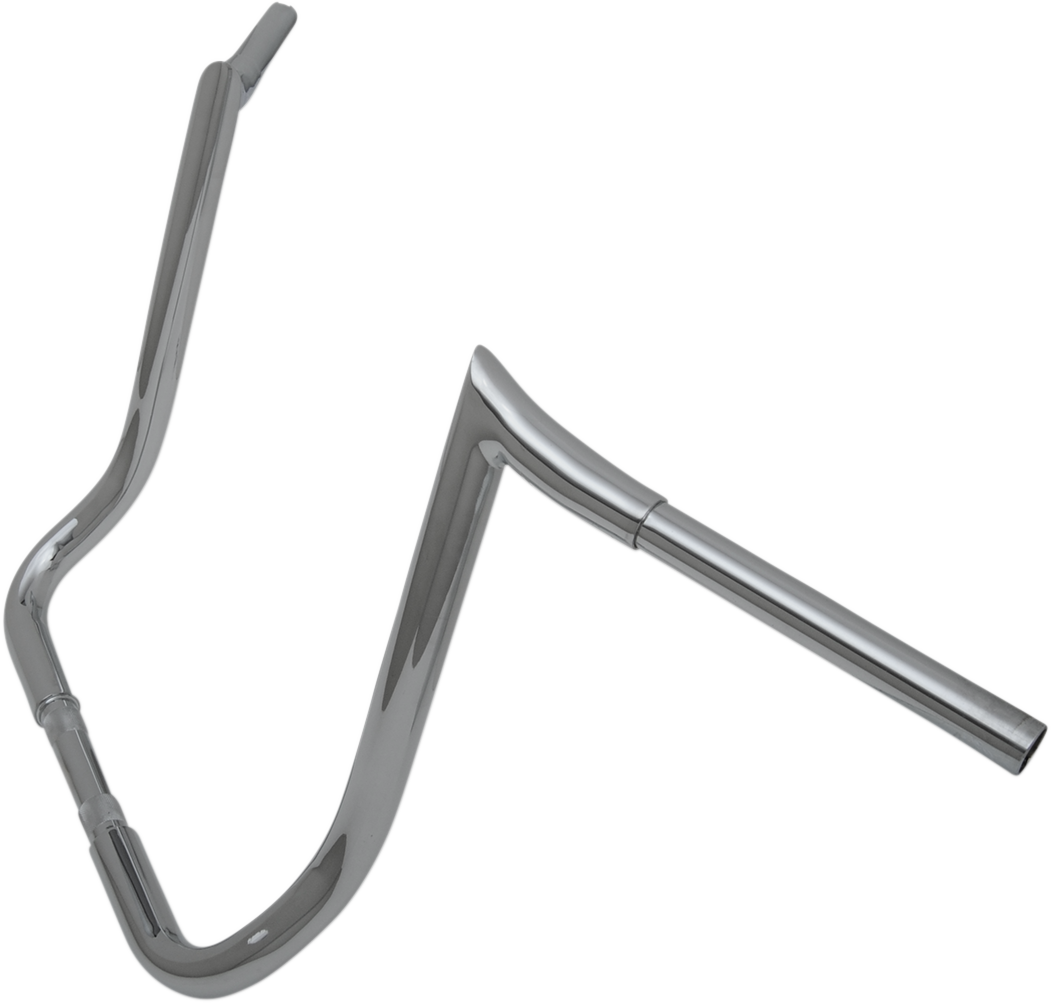 LA CHOPPERS 1-1/4" Prime Ape Bagger Handlebar - 16" - Chrome LA-7352-16 — image 2