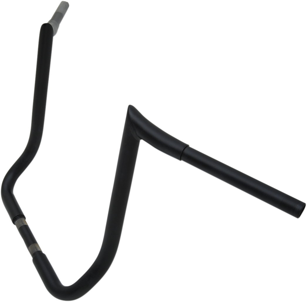 LA CHOPPERS 1-1/4" Prime Ape Bagger Handlebar - 16" - Matte Black LA-7352-16M — image 2