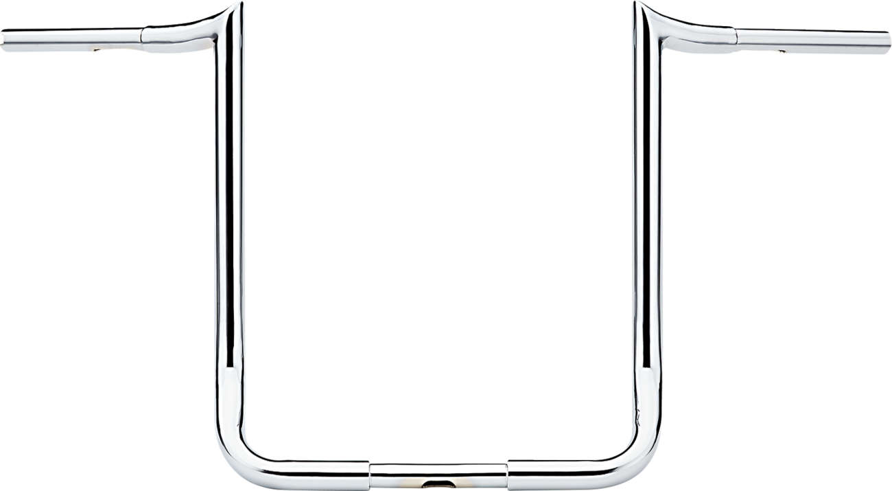 LA CHOPPERS 1-1/4" Prime Ape Bagger Handlebar - 18" - Chrome LA-7352-18 — image 1
