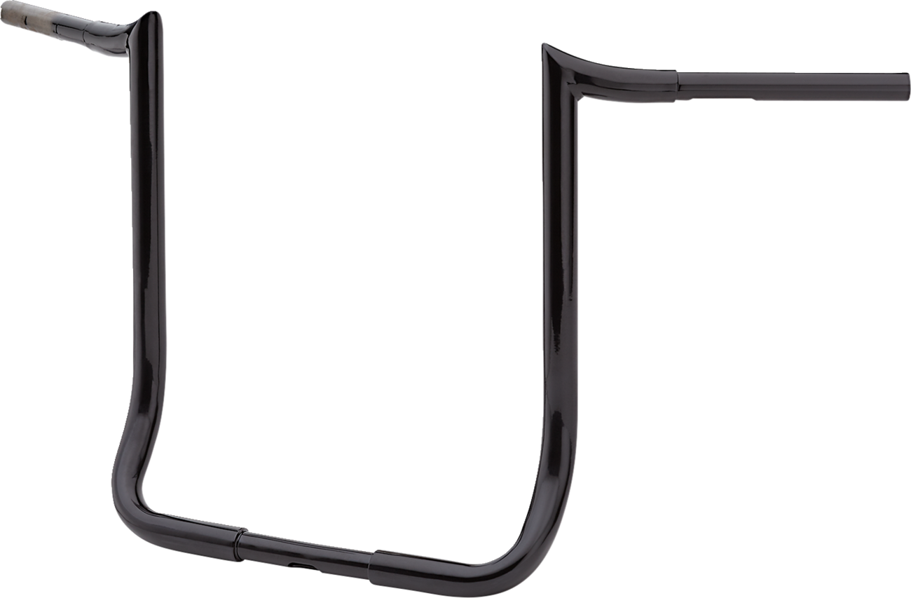 LA CHOPPERS 1-1/4" Prime Ape Bagger Handlebar - 18" - Black LA-7352-18B — image 2