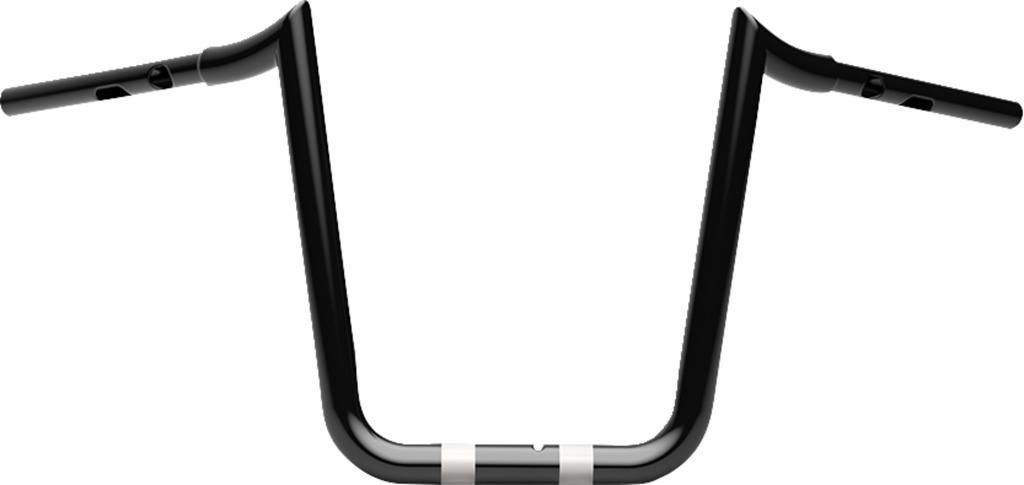 LA CHOPPERS 1-1/4" Prime Ape Handlebar - 12" - Black LA-7359-12B — image 1