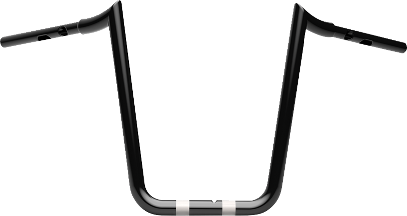 LA CHOPPERS 1-1/4" Prime Ape Handlebar - 14" - Black LA-7359-14B — image 1