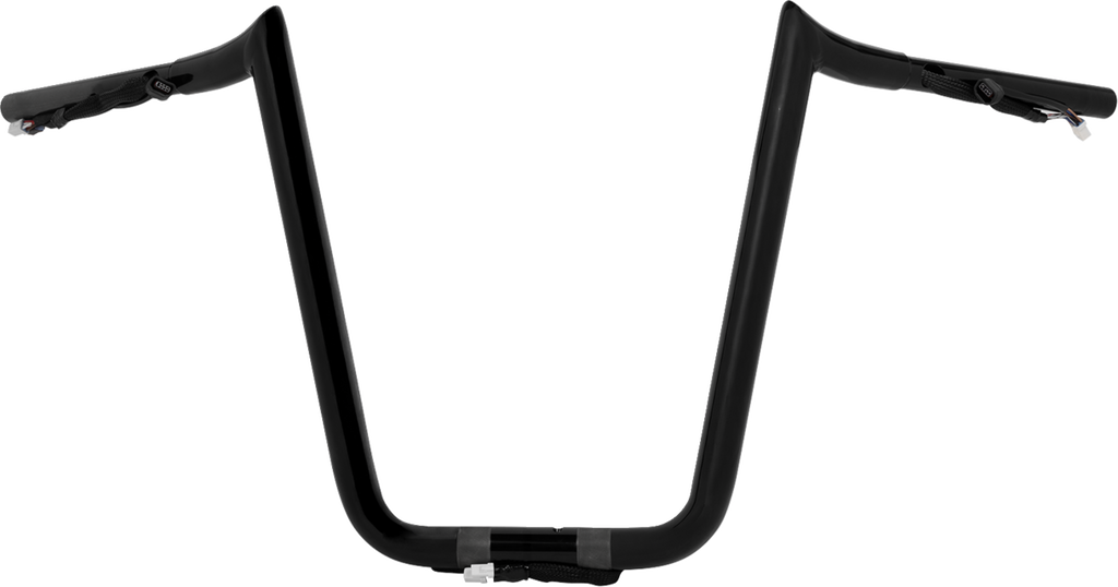 LA CHOPPERS Pre-Wired Prime Ape Handlebar - 1-1/4" x 14" - Black LA-7359-14BW — image 1