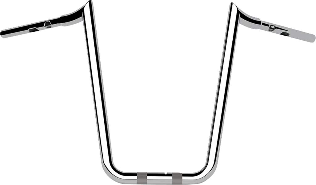 LA CHOPPERS 1-1/4" Prime Ape Handlebar - 16" - Chrome LA-7359-16 — image 1