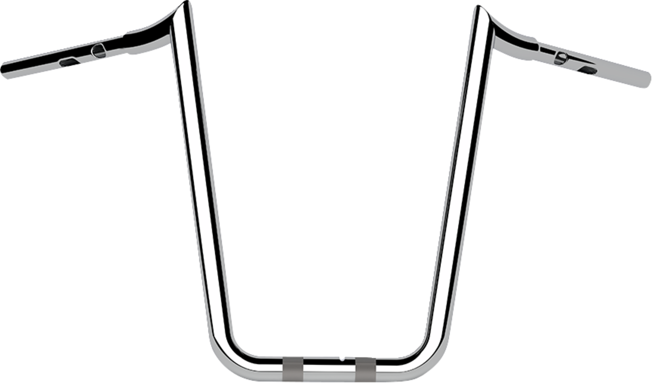 LA CHOPPERS 1-1/4" Prime Ape Handlebar - 16" - Chrome LA-7359-16 — image 1