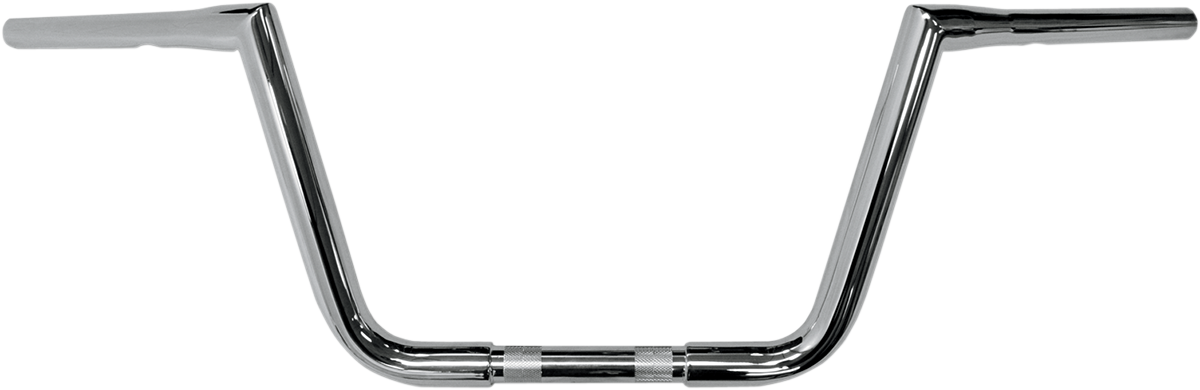 LA CHOPPERS 1-1/4" Twin Peaks Big Twin Handlebar - 10" - Chrome LA-7360-10 — image 1