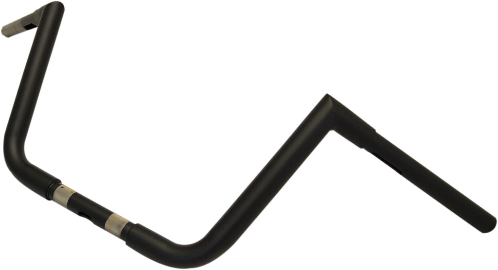 LA CHOPPERS 1-1/4" Twin Peaks Big Twin Handlebar - 10" - Flat Black LA-7360-10M — image 1