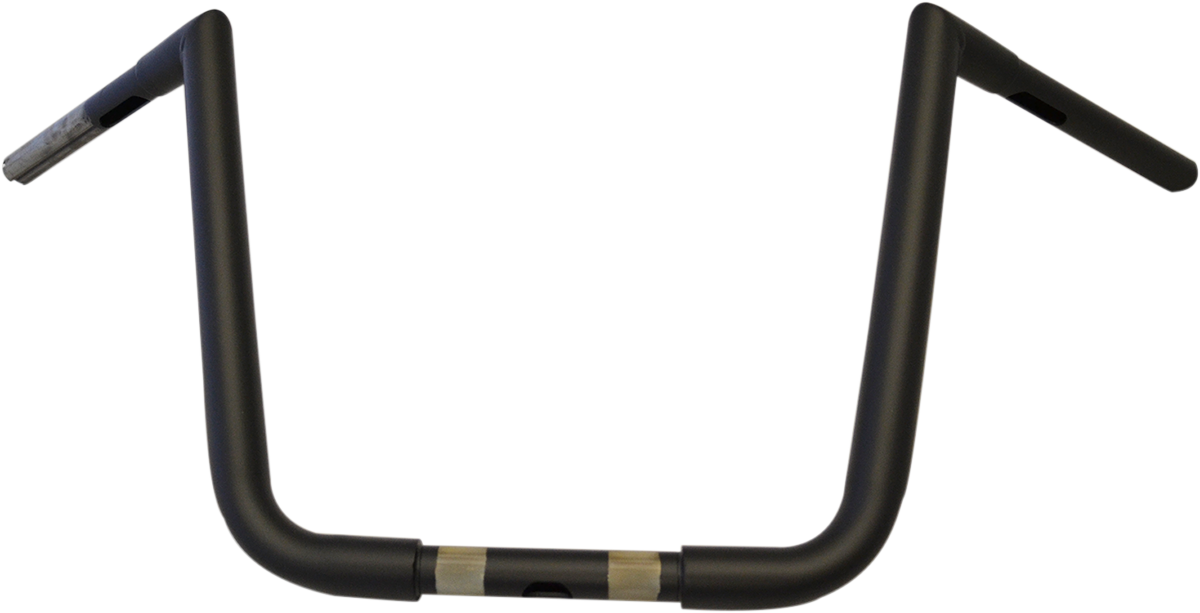 LA CHOPPERS 1-1/4" Twin Peaks Big Twin Handlebar - 13" - Flat Black LA-7360-13M — image 1