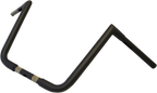 LA CHOPPERS 1-1/4" Twin Peaks Big Twin Handlebar - 13" - Flat Black LA-7360-13M — image 2