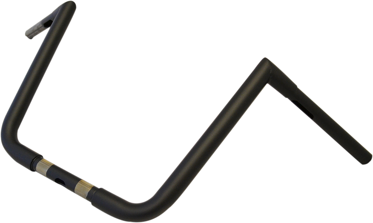 LA CHOPPERS 1-1/4" Twin Peaks Big Twin Handlebar - 13" - Flat Black LA-7360-13M — image 2