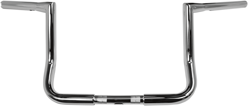 LA CHOPPERS 1-1/4" Twin Peaks Touring Handlebar - 10" - Chrome LA-7361-10 — image 1