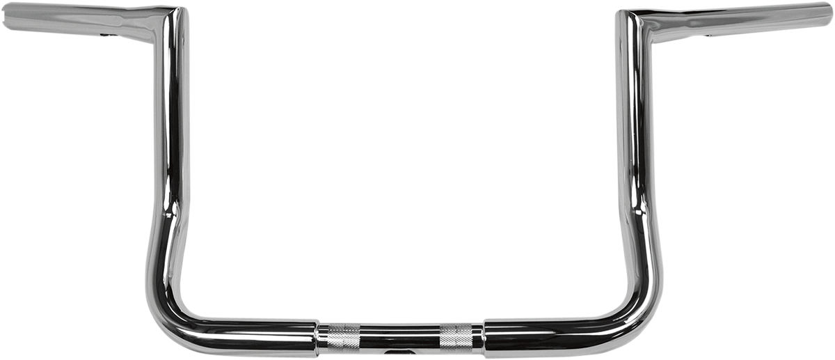 LA CHOPPERS 1-1/4" Twin Peaks Touring Handlebar - 10" - Chrome LA-7361-10 — image 1