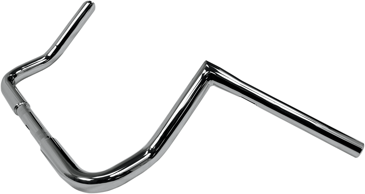 LA CHOPPERS 1-1/4" Twin Peaks Touring Handlebar - 10" - Chrome LA-7361-10 — image 2