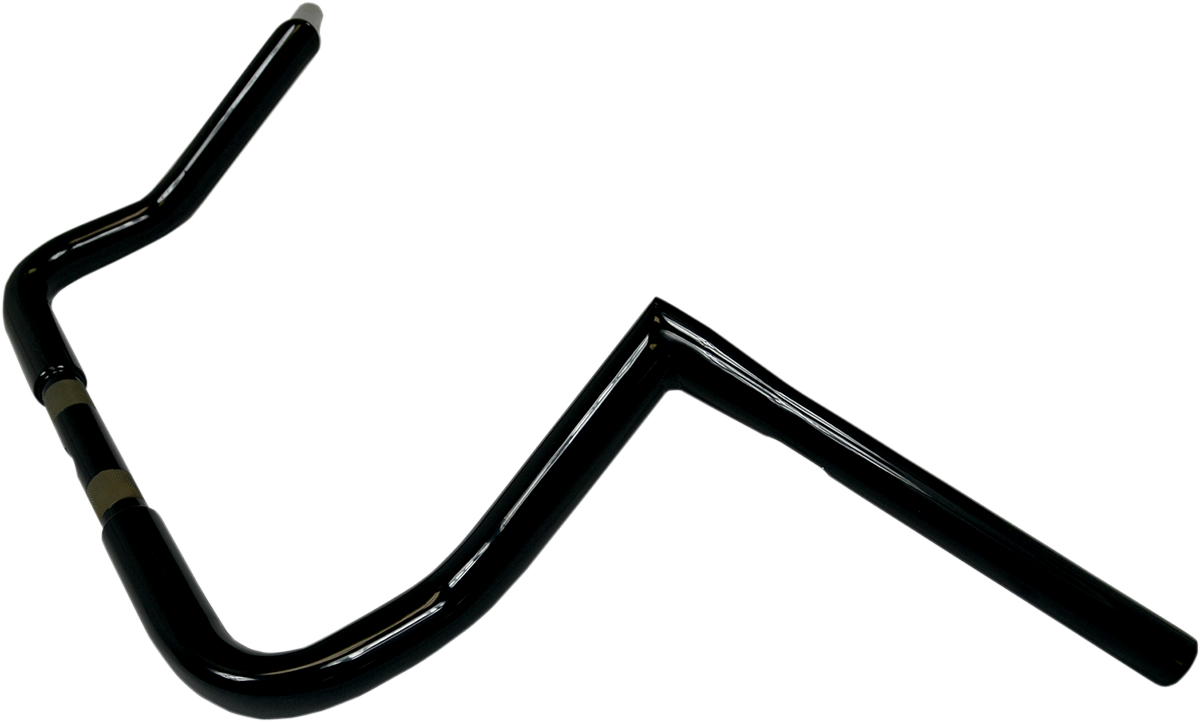 LA CHOPPERS 1-1/4" Twin Peaks Touring Handlebar - 10" - Black LA-7361-10B — image 2