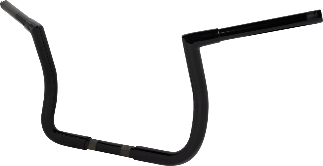 LA CHOPPERS Pre-Wired Twin Peaks Handlebar - 1-1/4" x 10" - Black LA-7361-10BW — image 2