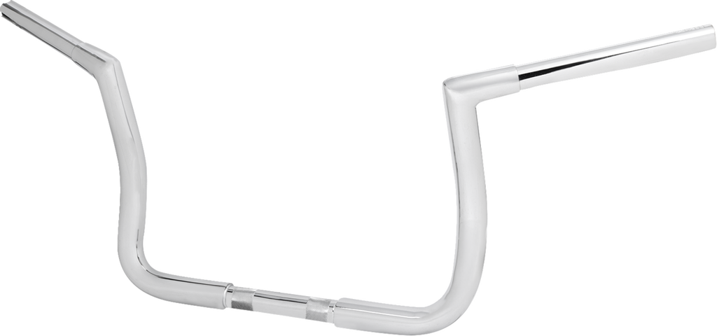LA CHOPPERS Pre-Wired Twin Peaks Handlebar - 1-1/4" x 10" - Chrome LA-7361-10W — image 1