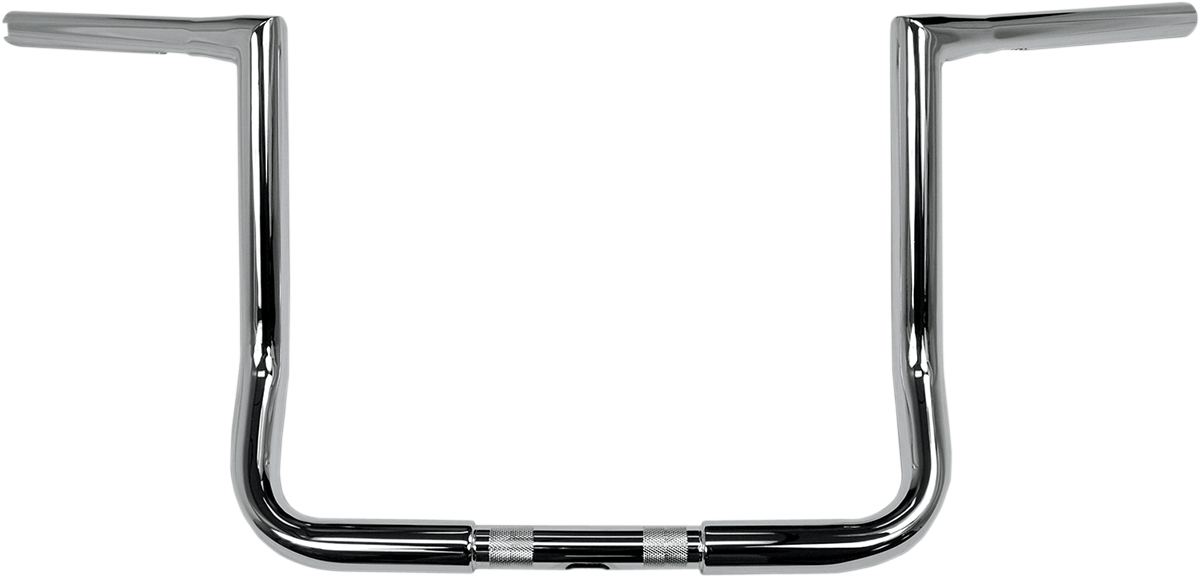 LA CHOPPERS 1-1/4" Twin Peaks Touring Handlebar - 12" - Chrome LA-7361-12 — image 1