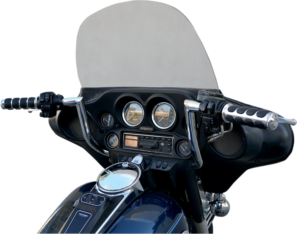 LA CHOPPERS 1-1/4" Twin Peaks Touring Handlebar - 12" - Chrome LA-7361-12 — image 3