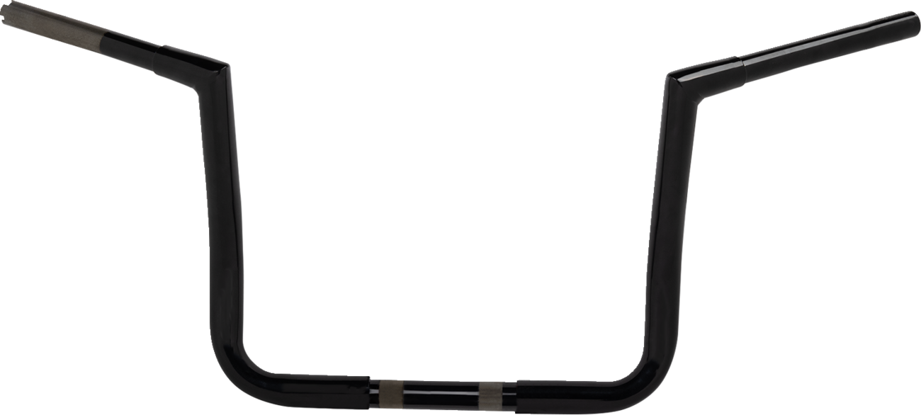 LA CHOPPERS Pre-Wired Twin Peaks Handlebar - 1-1/4" x 12" - Black LA-7361-12BW — image 1