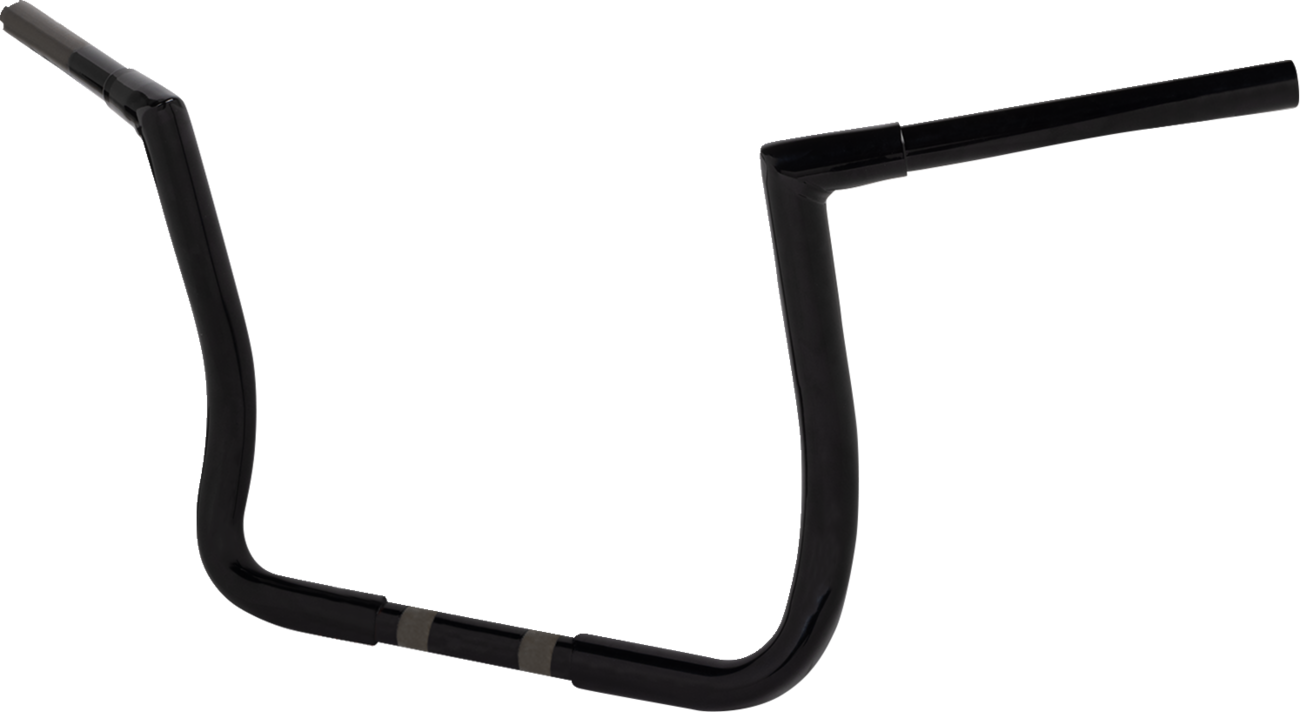 LA CHOPPERS Pre-Wired Twin Peaks Handlebar - 1-1/4" x 12" - Black LA-7361-12BW — image 2