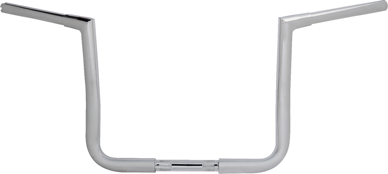 LA CHOPPERS Pre-Wired Twin Peaks Handlebar - 1-1/4" x 12" - Chrome LA-7361-12W — image 1
