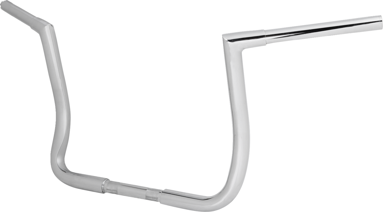 LA CHOPPERS Pre-Wired Twin Peaks Handlebar - 1-1/4" x 12" - Chrome LA-7361-12W — image 2